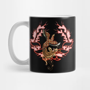 Wonderful elegant fantasy bird Mug